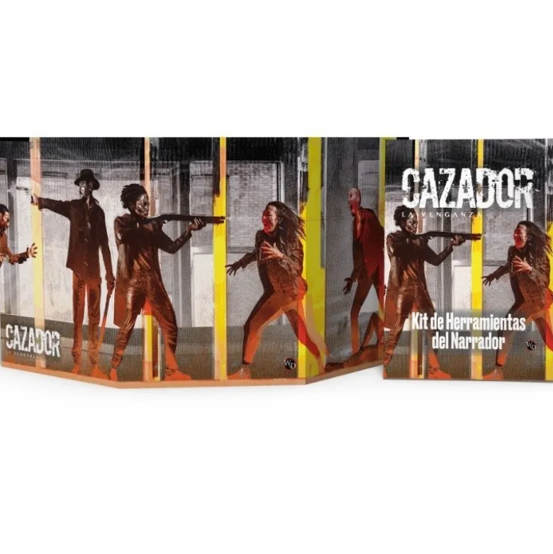 Vampiro: La Mascarada 5 edicion: Cazador, la Venganza - Pantalla del Narrador + Kit de Herramientas del Narrador