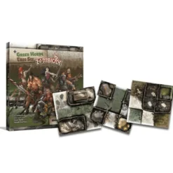 Zombicide Black Plague: Green Horde Tiles Set