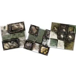 Zombicide Black Plague: Green Horde Tiles Set