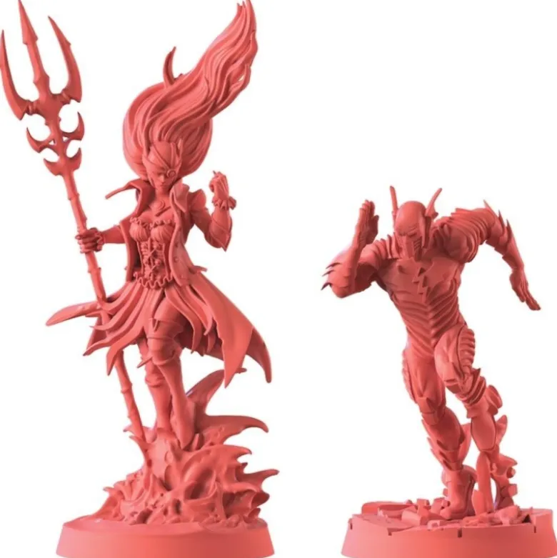 Zombicide Segunda Edicion: Dark Night Metal Pack 3 (castellano)