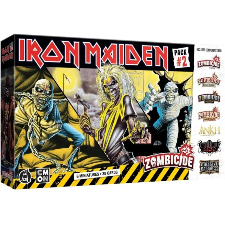 Zombicide Segunda Edicion: Iron Maiden Character Pack 2 (castellano)
